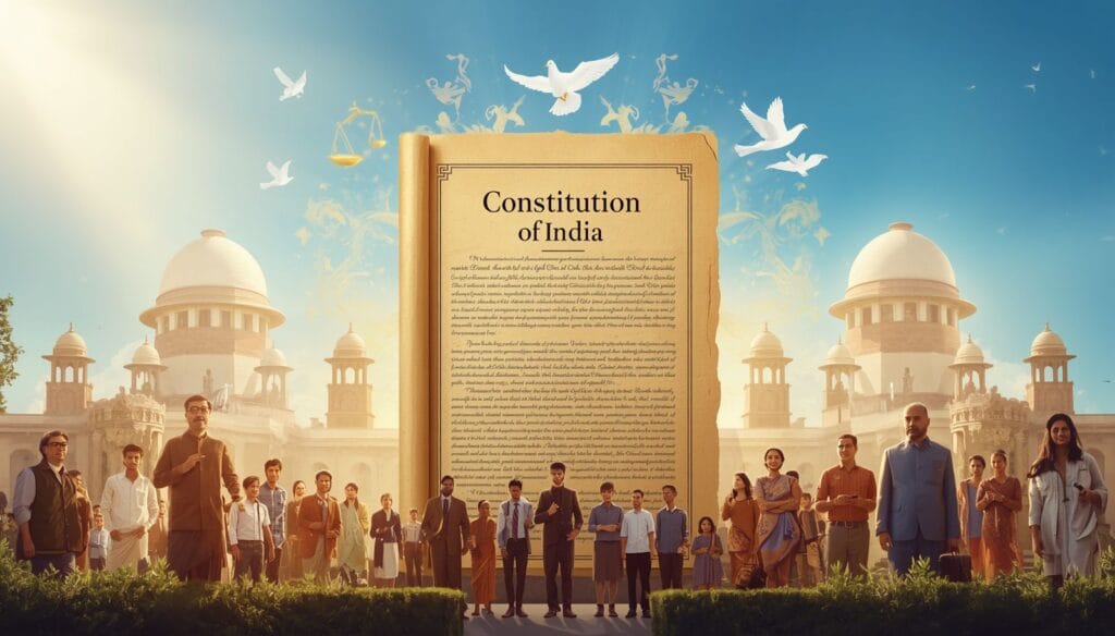 spirit of the indian constitution justice liberty equality