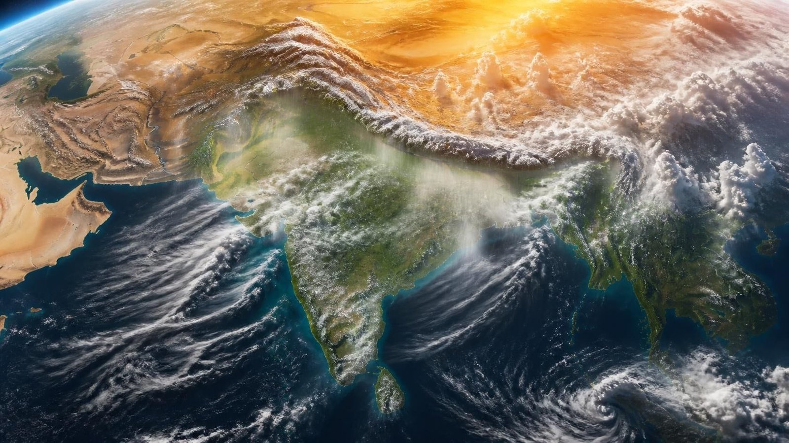 formation of south west monsoon india