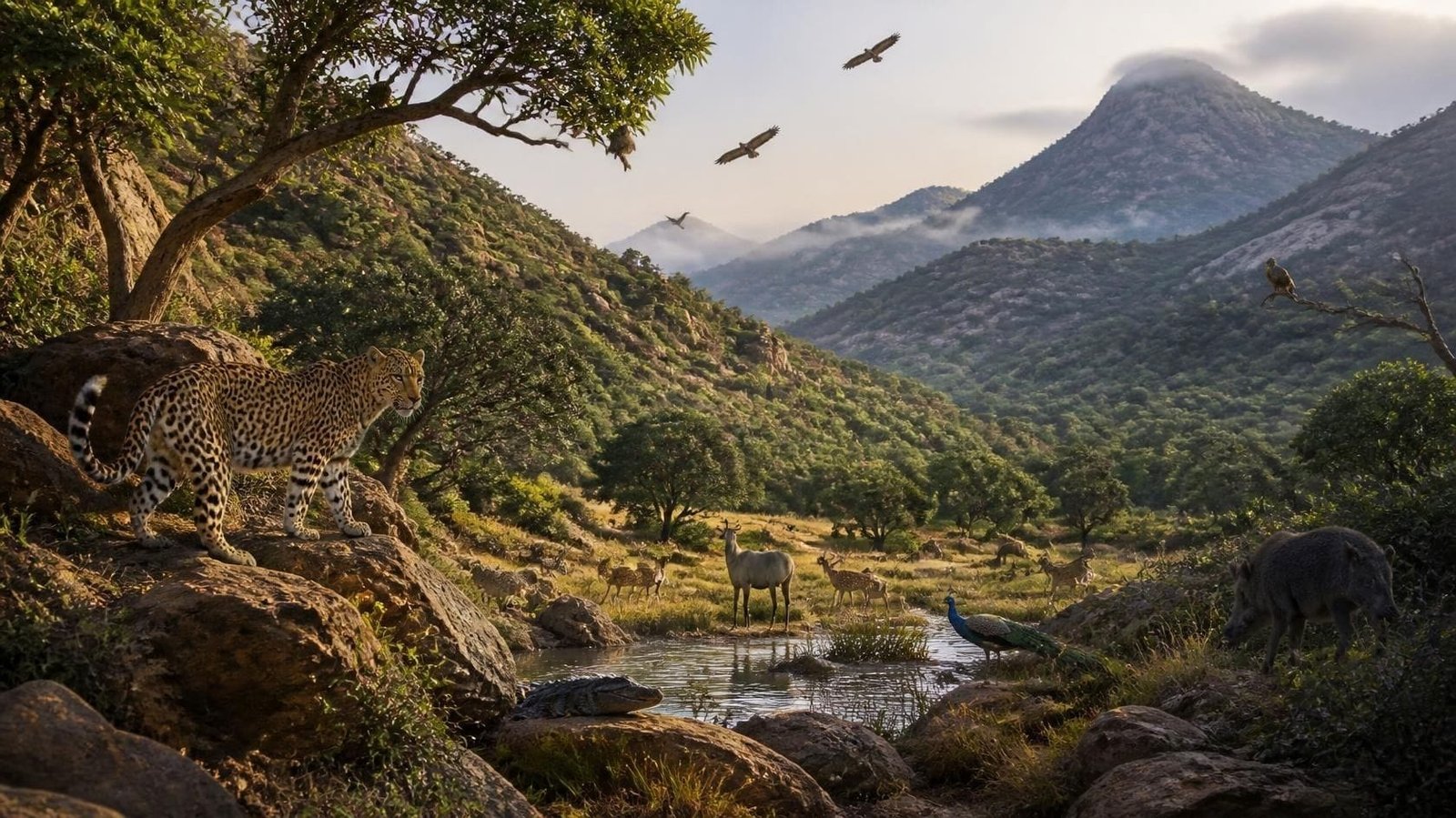 aravalli biodiversity vegetation wildlife